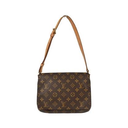Louis Vuitton Musette Tango Monogram Canvas, Brown, Canvas, Shoulder Bag