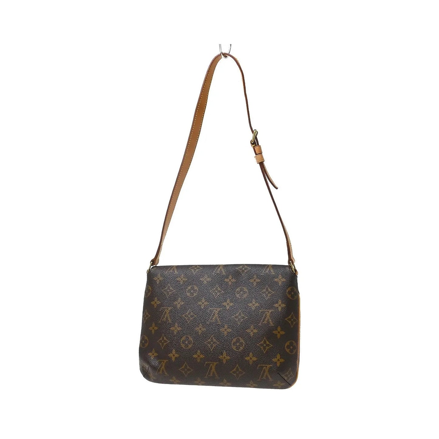 Louis Vuitton Musette Tango Monogram Canvas, Brown, Canvas, Shoulder Bag
