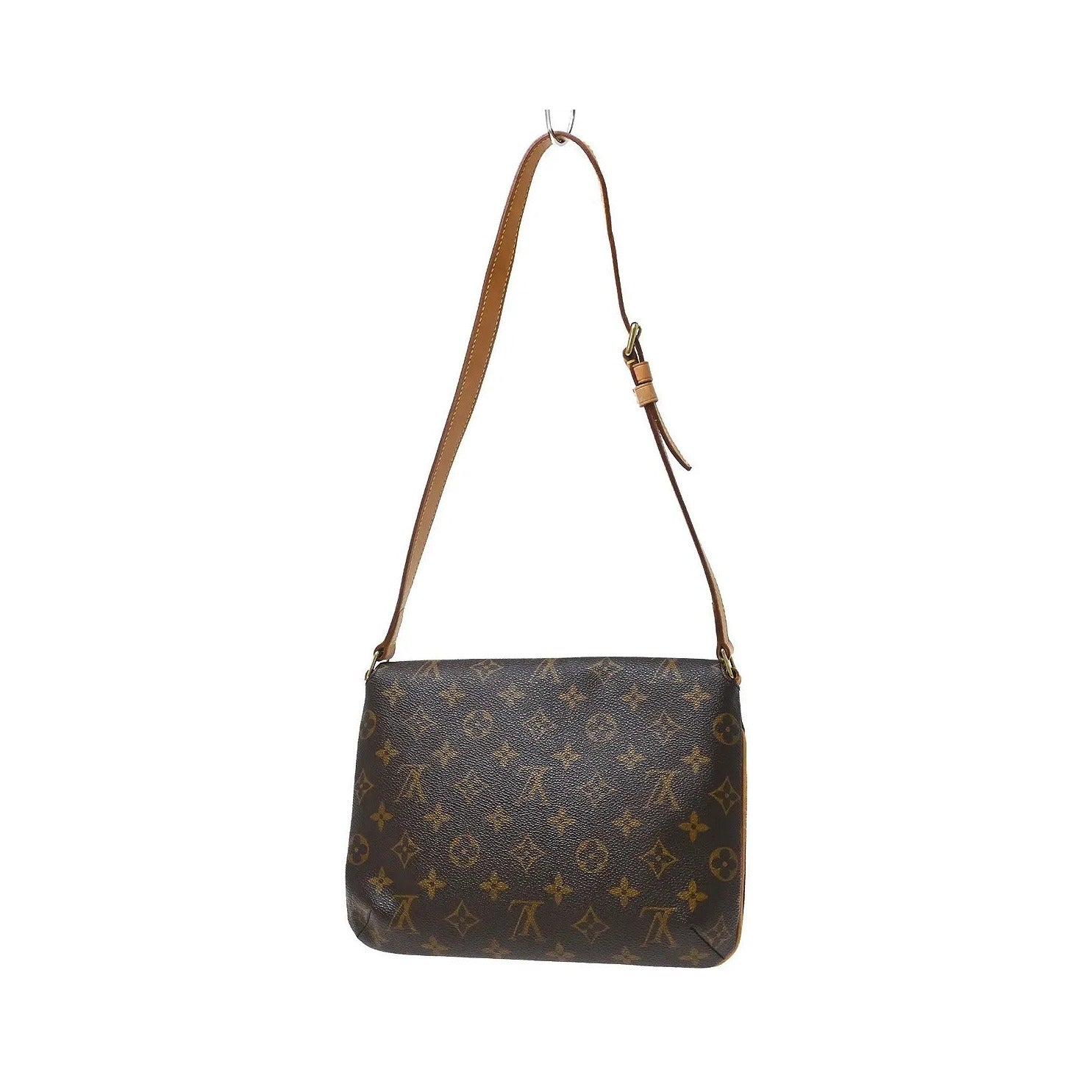 Louis Vuitton Musette Tango Monogram Canvas, Brown, Canvas, Shoulder Bag