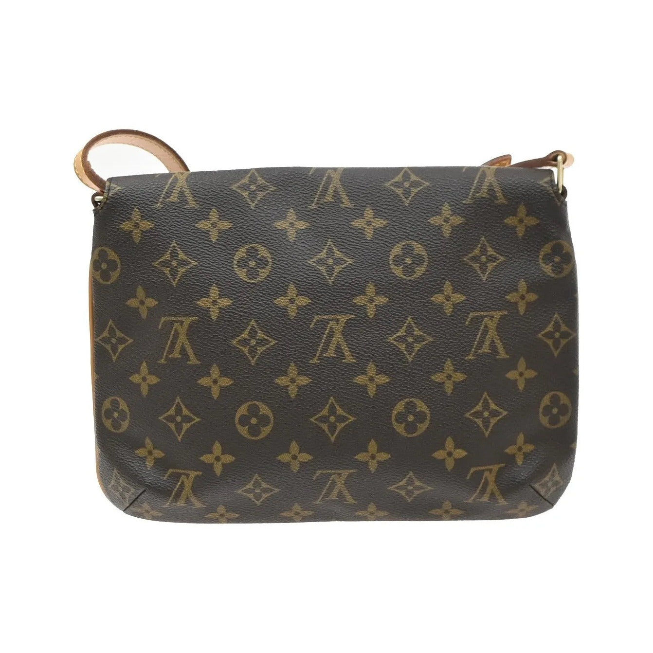 Louis Vuitton Musette Tango Monogram Canvas, Brown, Canvas, Shoulder Bag