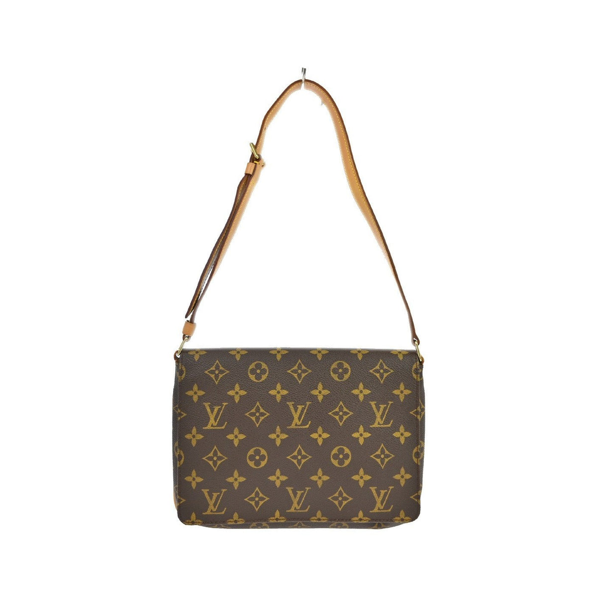 Louis Vuitton Musette Tango Monogram Canvas, Brown, Canvas, Shoulder Bag