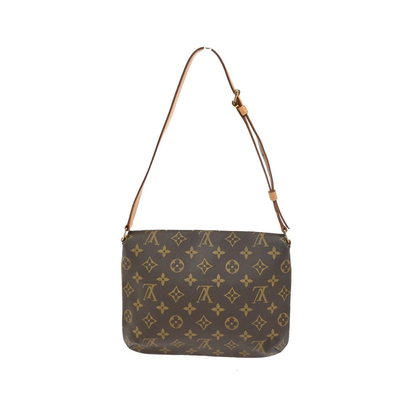Louis Vuitton Musette Tango Monogram Canvas, Brown, Canvas, Shoulder Bag