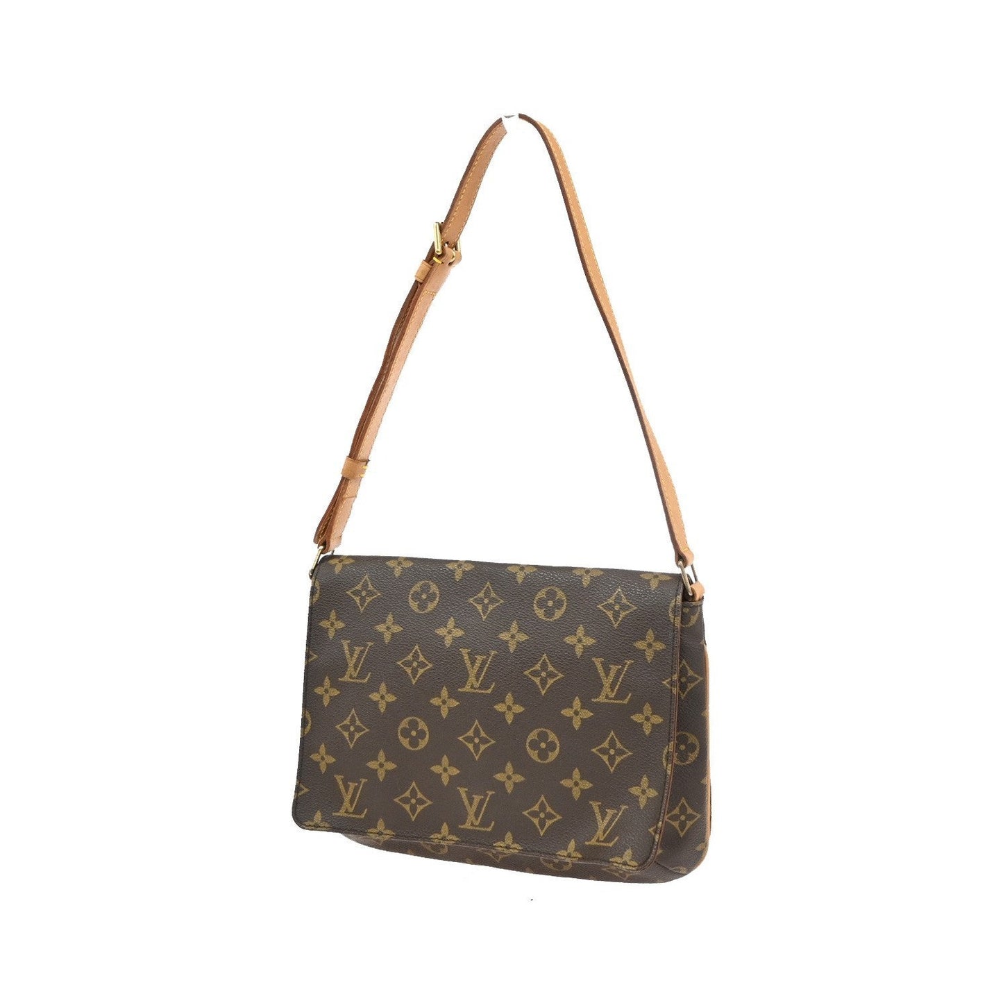 Louis Vuitton Musette Tango Monogram Canvas, Brown, Canvas, Shoulder Bag