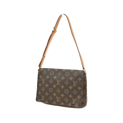Louis Vuitton Musette Tango Monogram Canvas, Brown, Canvas, Shoulder Bag