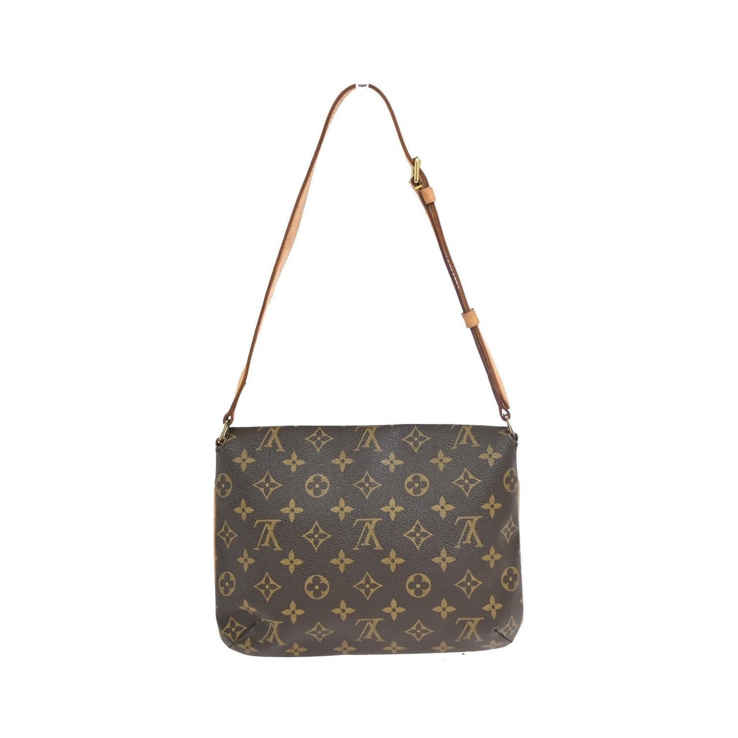 Louis Vuitton Musette Tango Monogram Canvas, Brown, Canvas, Shoulder Bag