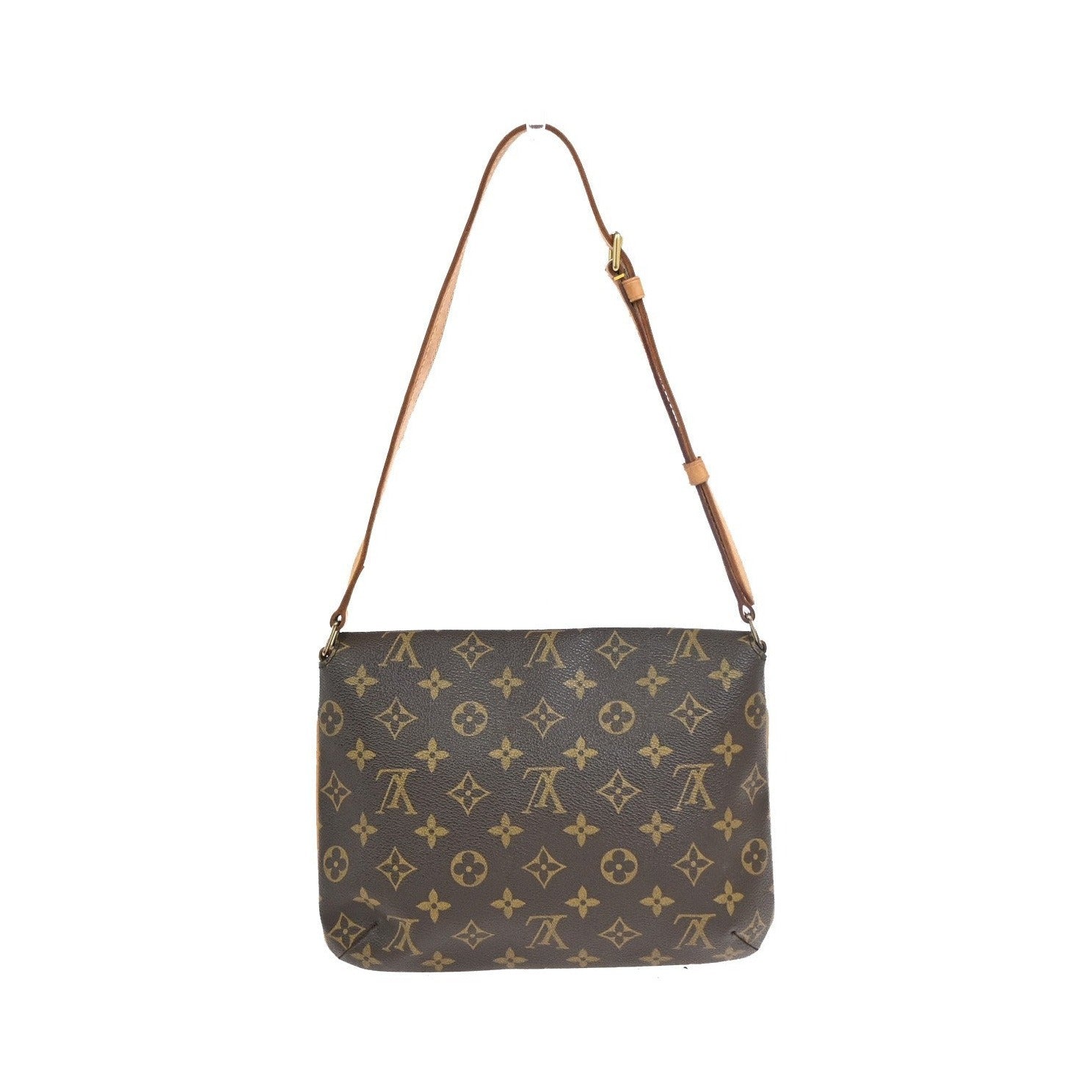 Louis Vuitton Musette Tango Monogram Canvas, Brown, Canvas, Shoulder Bag