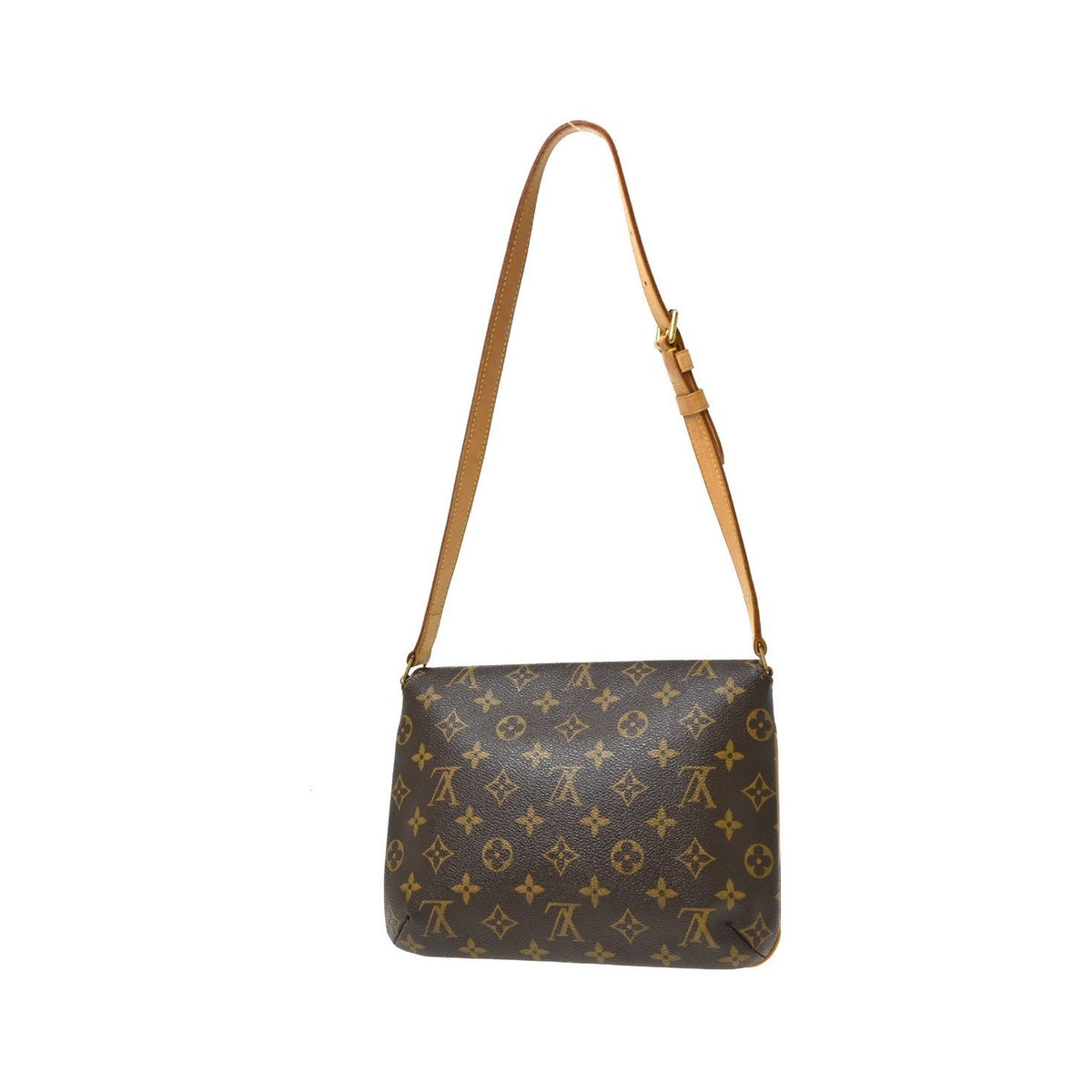 Louis Vuitton Musette Tango Monogram Canvas, Brown, Canvas, Shoulder Bag
