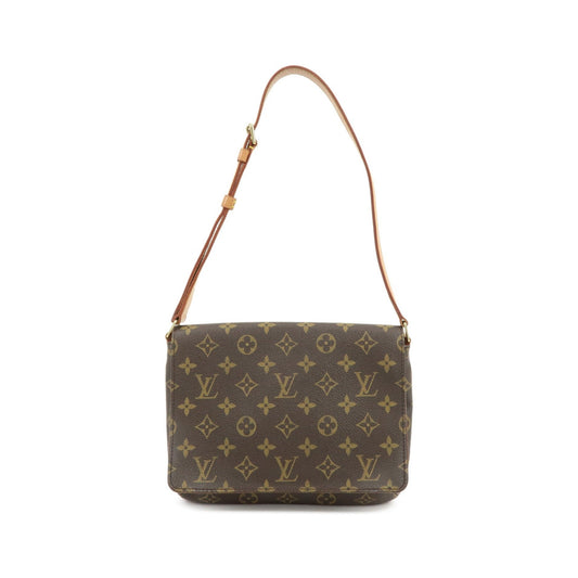 Louis Vuitton Musette Tango Monogram Canvas, Brown, Canvas, Shoulder Bag