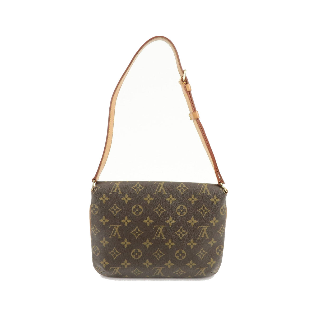 Louis Vuitton Musette Tango Monogram Canvas, Brown, Canvas, Shoulder Bag