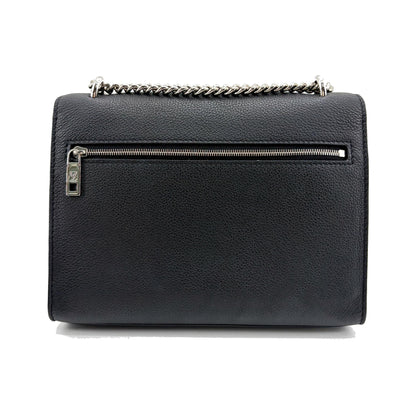 Louis Vuitton Mylockme Leather, Black, Leather, Handbag