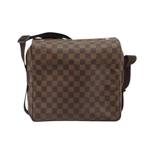 Louis Vuitton Naviglio Damier, Brown, Canvas, Shoulder Bag
