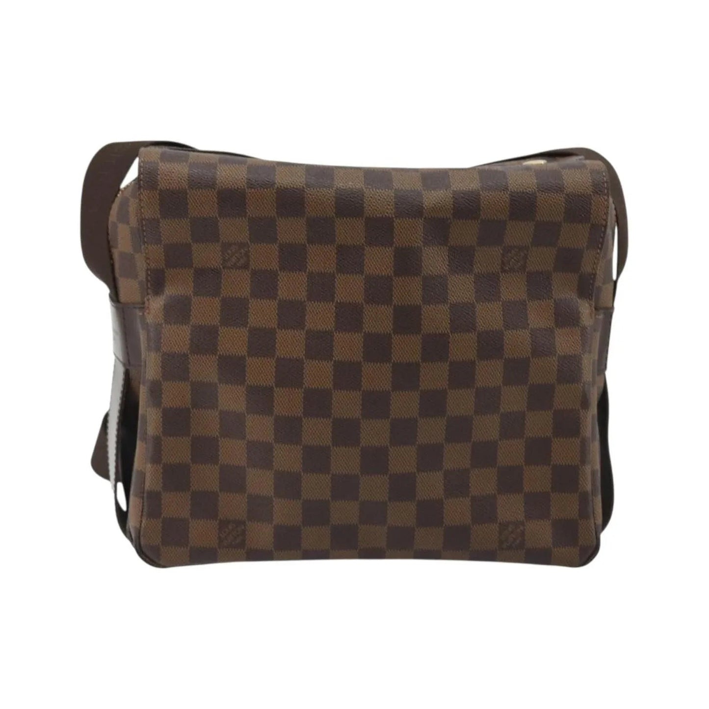 Louis Vuitton Naviglio Damier, Brown, Canvas, Shoulder Bag