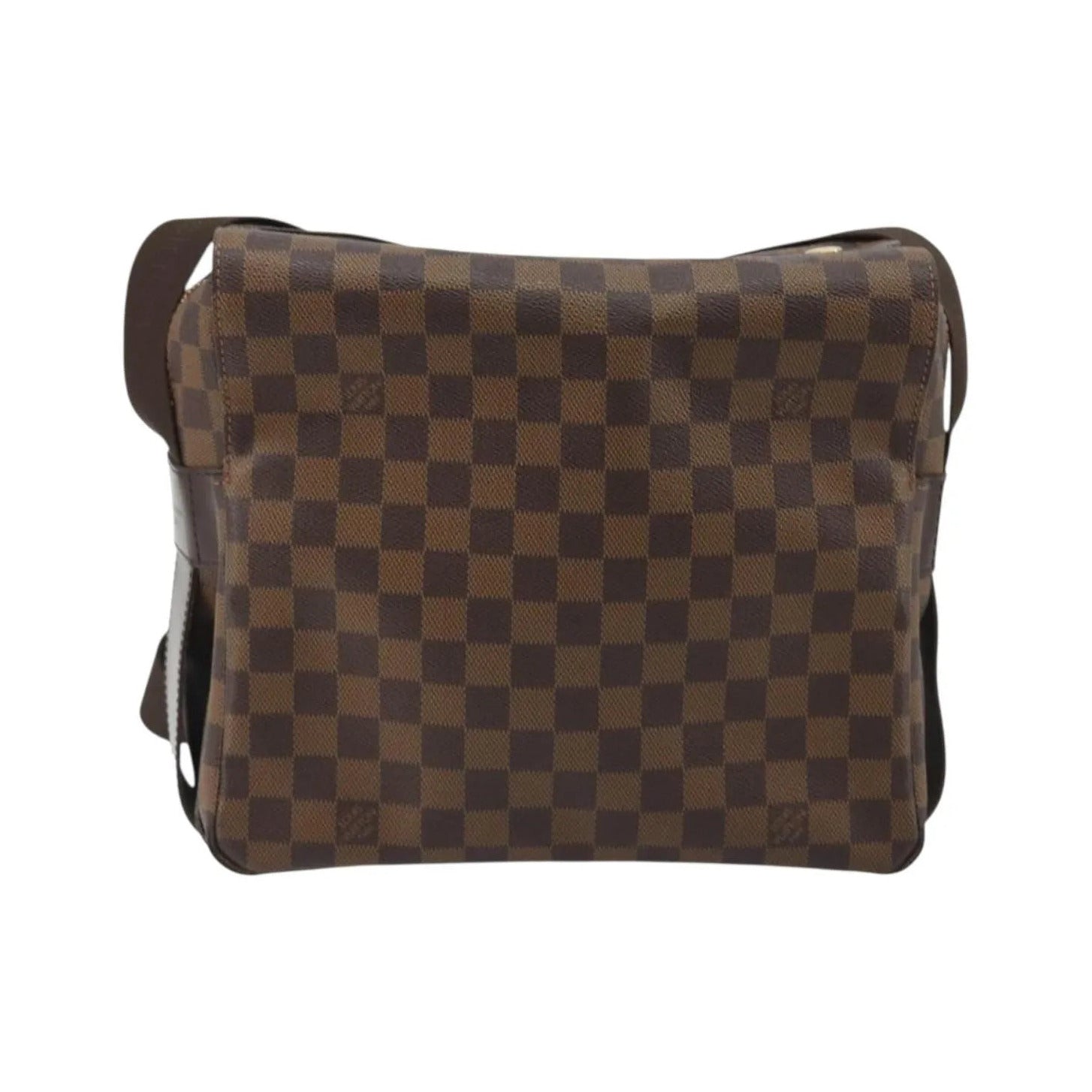 Louis Vuitton Naviglio Damier, Brown, Canvas, Shoulder Bag