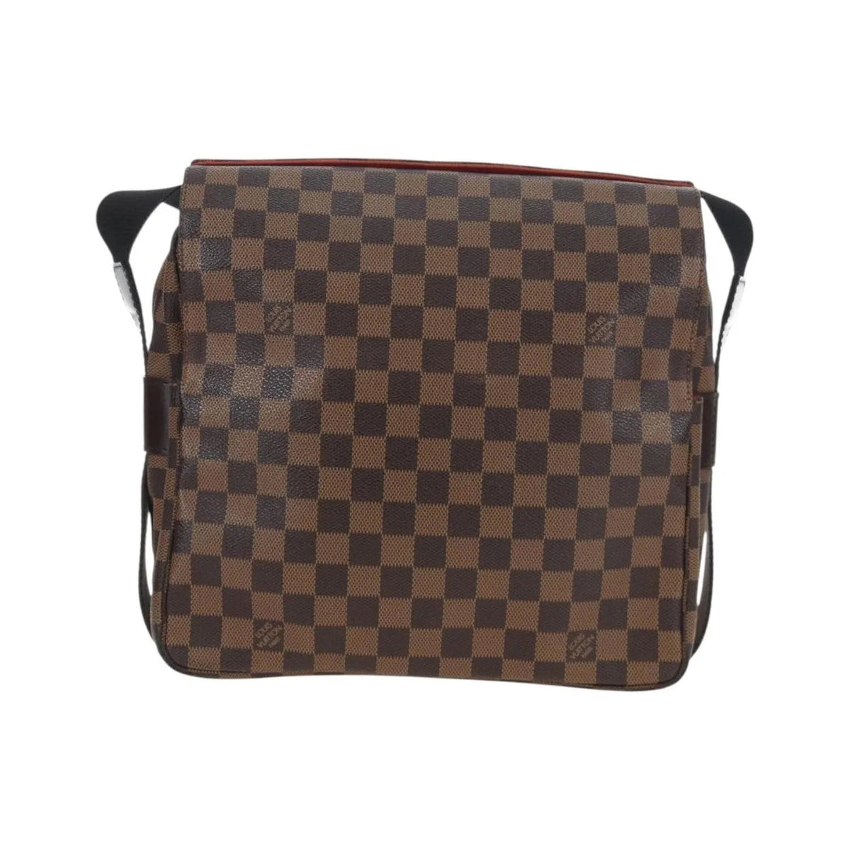 Louis Vuitton Naviglio Damier, Brown, Canvas, Shoulder Bag