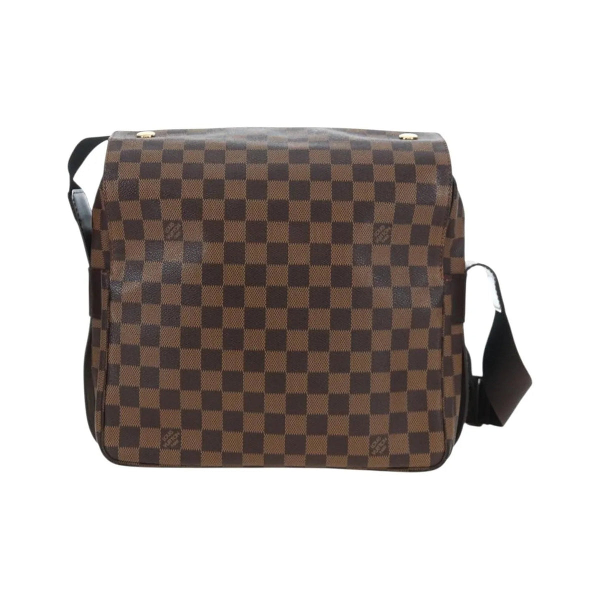Louis Vuitton Naviglio Damier, Brown, Canvas, Shoulder Bag