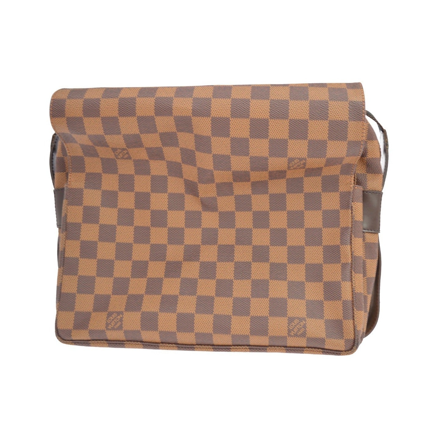 Louis Vuitton Naviglio Damier, Brown, Canvas, Shoulder Bag