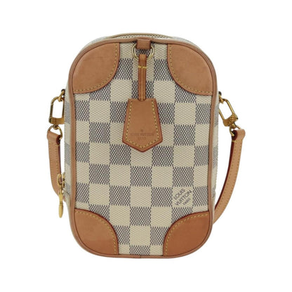 Louis Vuitton NeoKapi Handag Damier Ebene, Beige, Canvas, Clutch