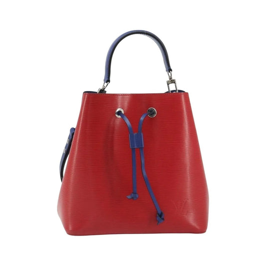 Louis Vuitton NeoNoe Epi Leather, Red, Leather, Handbag