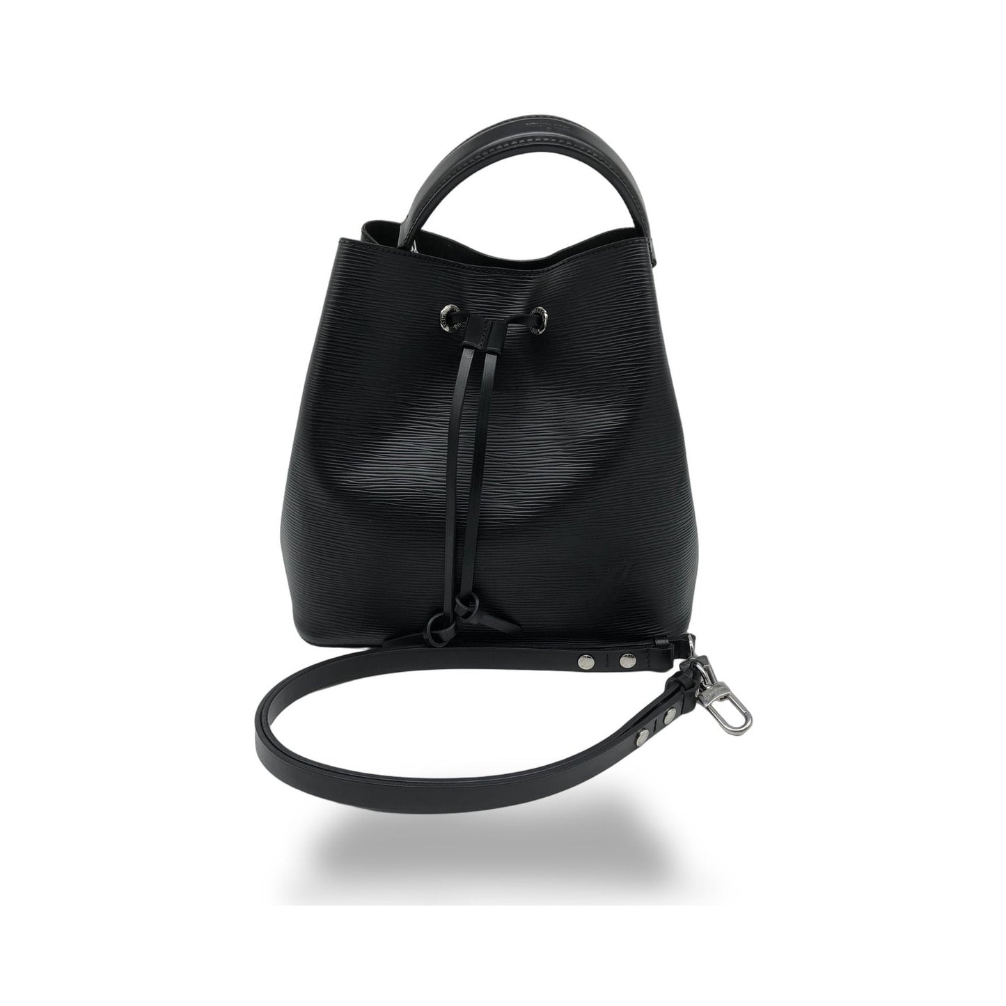 Louis Vuitton NeoNoe Epi Leather, Black, Leather, Handbag