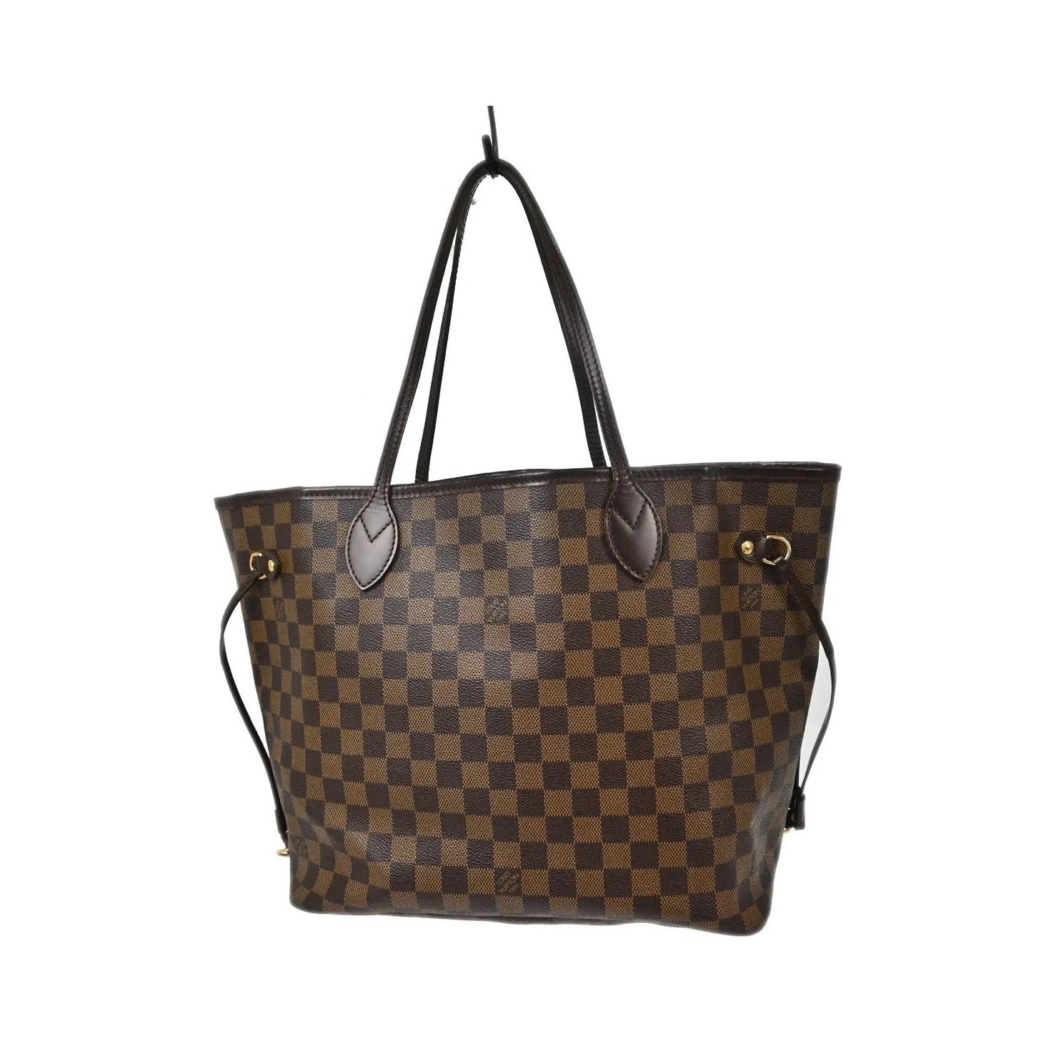 Louis Vuitton Neverfull Damier, Brown, Canvas, Tote Bag