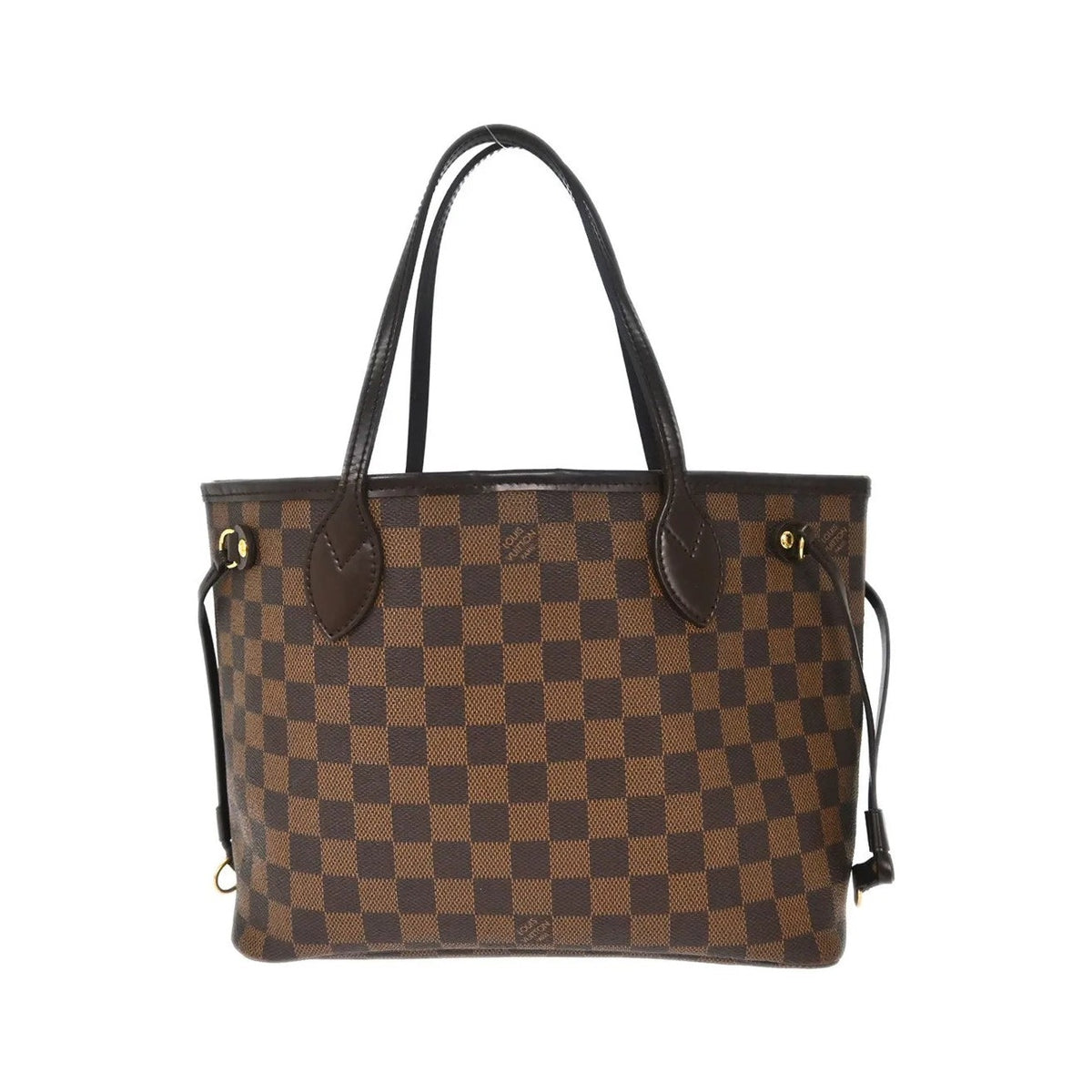 Louis Vuitton Neverfull Damier, Brown, Canvas, Tote Bag