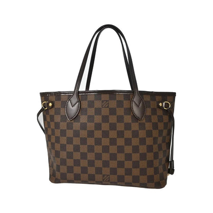 Louis Vuitton Neverfull Damier, Brown, Canvas, Tote Bag