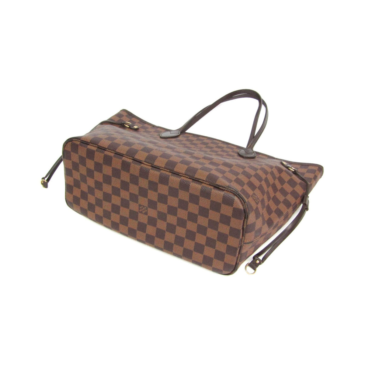 Louis Vuitton Neverfull Damier, Brown, Canvas, Tote Bag