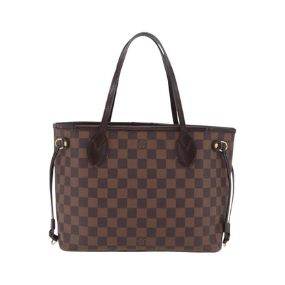 Louis Vuitton Neverfull Damier, Brown, Canvas, Tote Bag