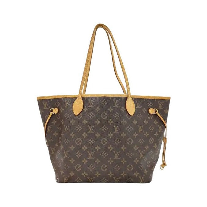 Louis Vuitton Neverfull Monogram, Brown, Canvas, Tote Bag