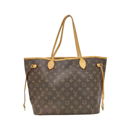 Louis Vuitton Neverfull Monogram, Brown, Canvas, Tote Bag