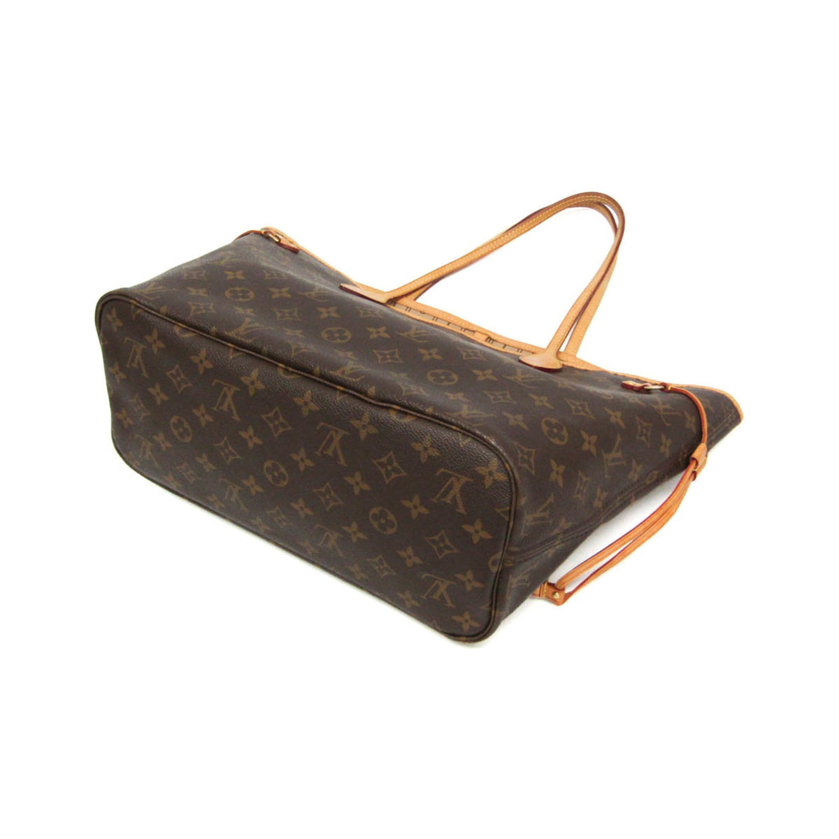 Louis Vuitton Neverfull Monogram Canvas, Brown, Canvas, Tote Bag