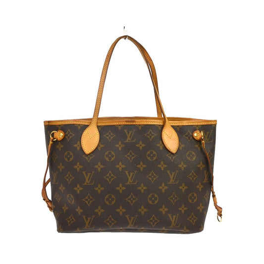 Louis Vuitton Neverfull Monogram Canvas, Brown, Canvas, Tote Bag