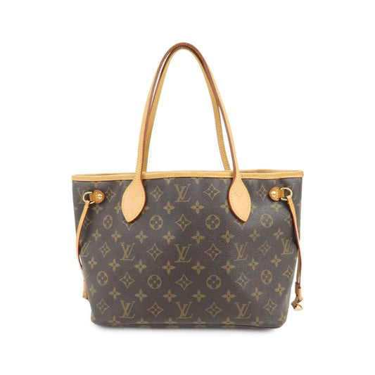Louis Vuitton Neverfull Monogram Canvas, Brown, Canvas, Tote Bag