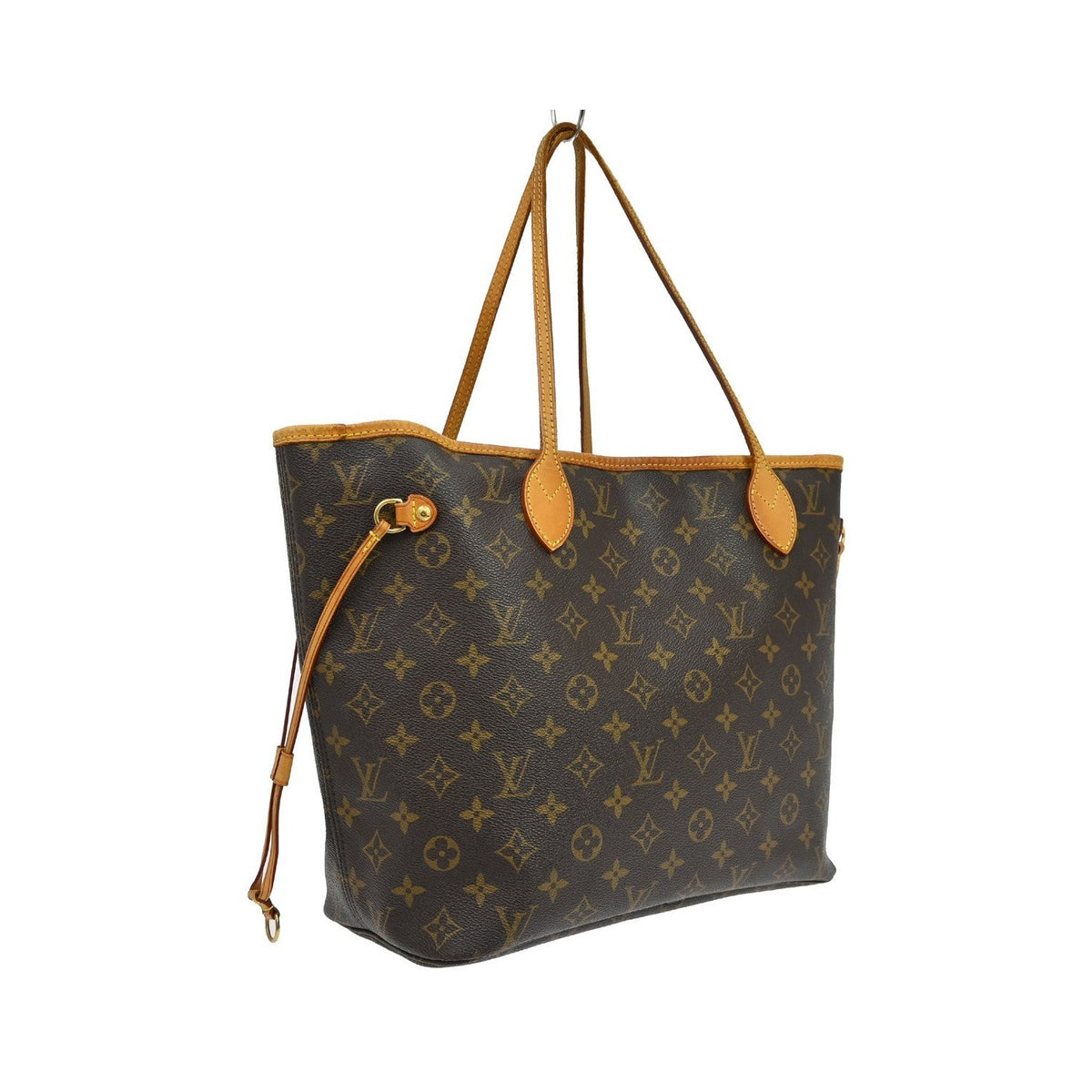 Louis Vuitton Neverfull Monogram Canvas, Brown, Canvas, Tote Bag