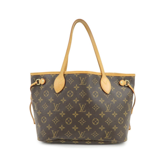 Louis Vuitton Neverfull Monogram Canvas, Brown, Canvas, Tote Bag