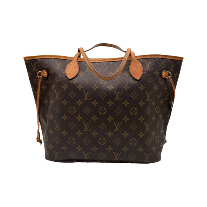 Louis Vuitton Neverfull Monogram Canvas, Brown, Canvas, Tote Bag
