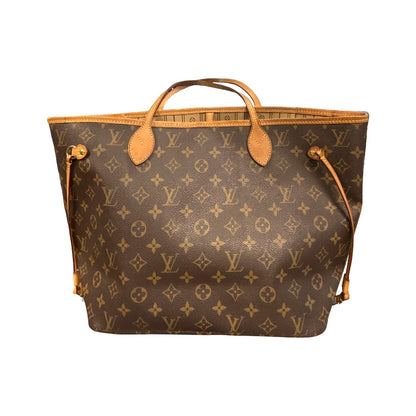 Louis Vuitton Neverfull Monogram Canvas, Brown, Canvas, Tote Bag