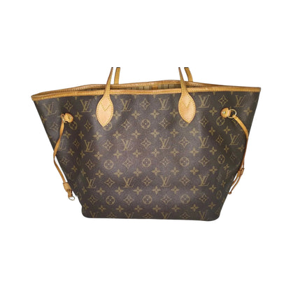Louis Vuitton Neverfull Tote Monogram Canvas, Brown, Canvas, Tote Bag