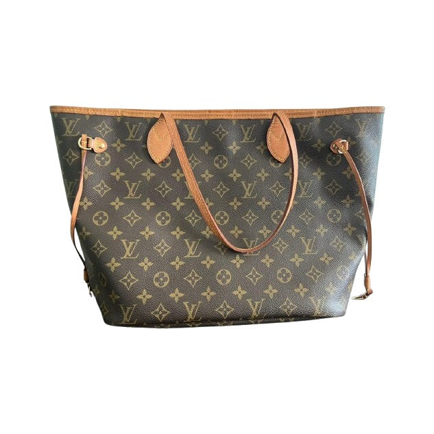 Louis Vuitton Neverfull Tote Monogram Canvas, Brown, Canvas, Tote Bag