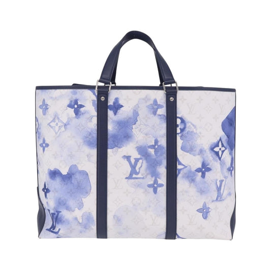 Louis Vuitton New Limited Edition Monogram Watercolor Canvas, Blue, Canvas, Tote Bag