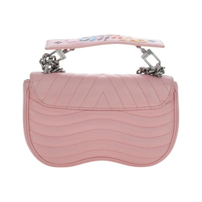 Louis Vuitton New Wave Chain Quilted Leather, Pink, Leather, Handbag