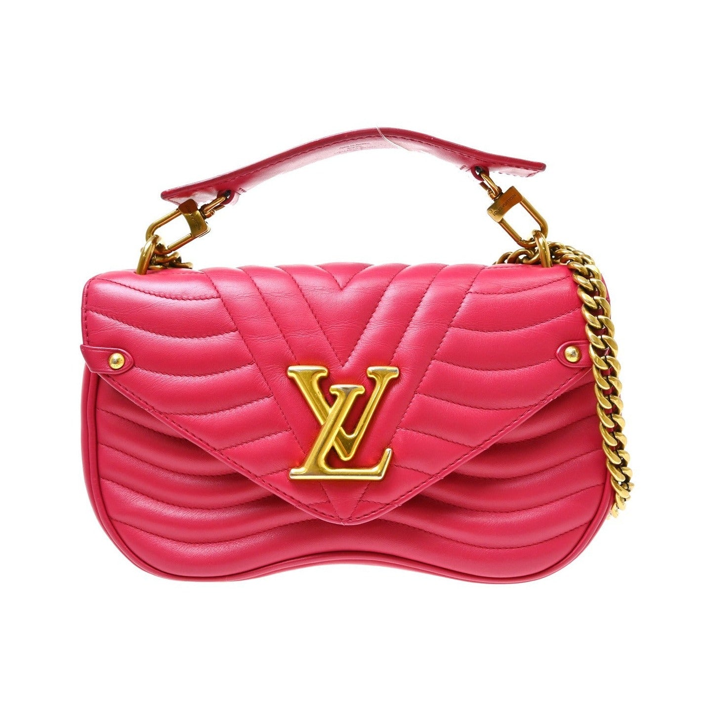 Louis Vuitton New Wave Quilted Leather, Pink, Leather, Handbag