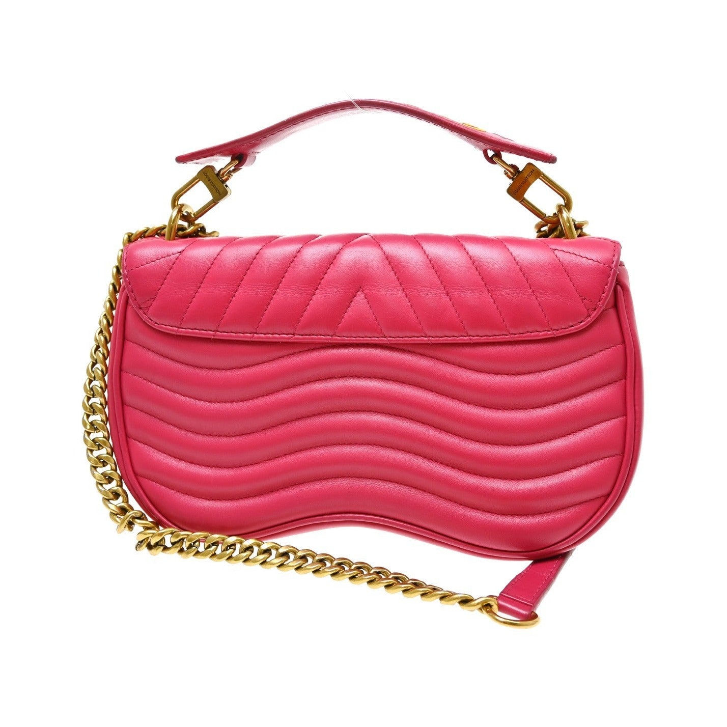 Louis Vuitton New Wave Quilted Leather, Pink, Leather, Handbag