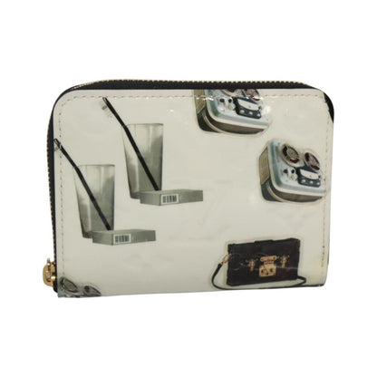 Louis Vuitton Nicolas Ghesquière Zippy Patent Monogram, White, Patent Leather, Wallet