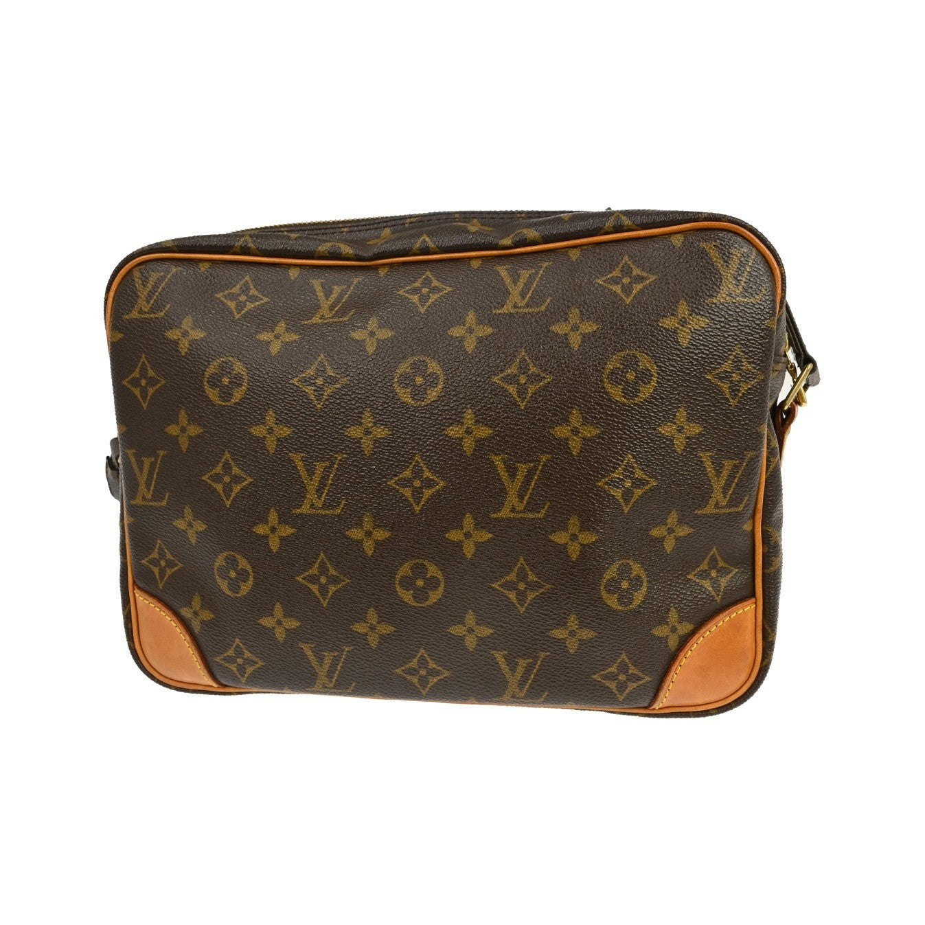 Louis Vuitton Nil Messenger Monogram Canvas, Brown, Canvas, Handbag