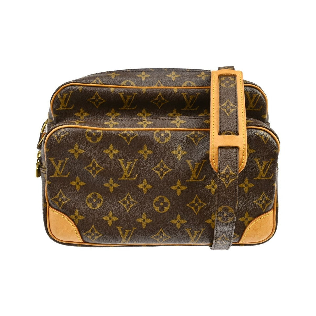 Louis Vuitton Nil Messenger Monogram Canvas, Brown, Canvas, Handbag