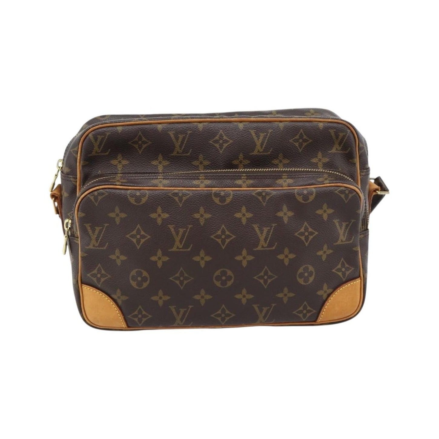 Louis Vuitton Nil Messenger Monogram Canvas, Brown, Canvas, Shoulder Bag