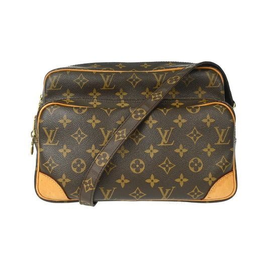 Louis Vuitton Nil Messenger Monogram Canvas, Brown, Canvas, Handbag