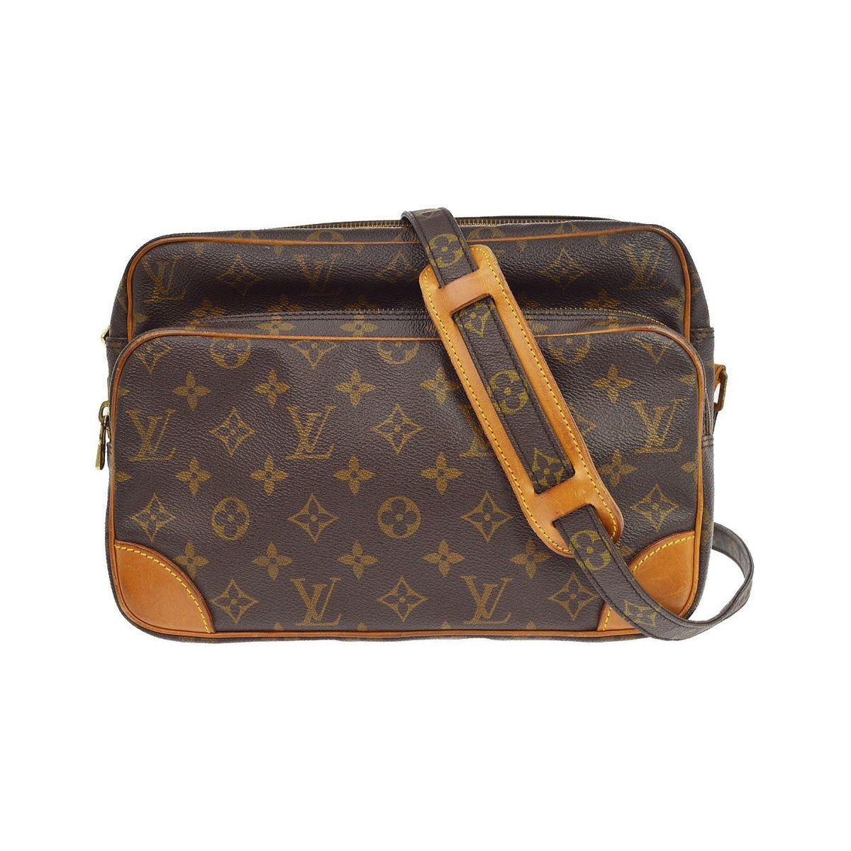 Louis Vuitton Nil Shoulder Bag Monogram Canvas, Brown, Canvas, Shoulder Bag