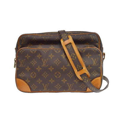 Louis Vuitton Nil Shoulder Bag Monogram Canvas, Brown, Canvas, Shoulder Bag